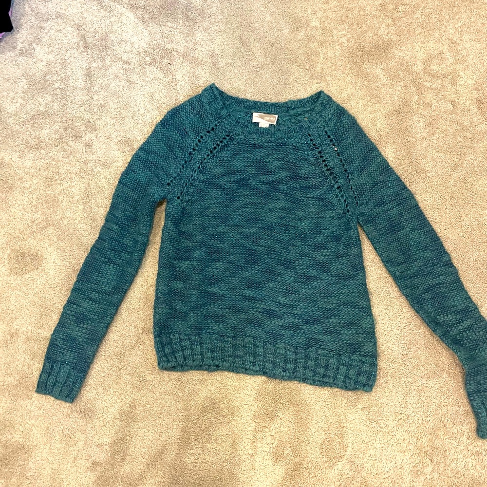 Forever 21 Blue Knit Sweater
